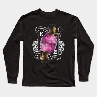 Inter Miami Messi King Card Long Sleeve T-Shirt